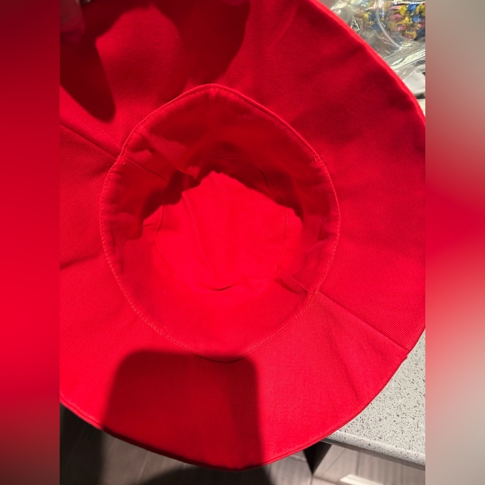 Dazzling Red and Silver Crystals Bucket Hat NWOT - Picture 8 of 8